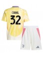 Juventus Juan Cabal #32 Dječji Gostujuci Dres kompleti 2024-25 Kratak Rukavima (+ kratke hlače)